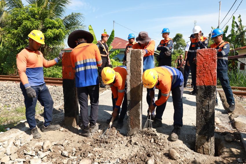 Demi Keselamatan, 7 Perlintasan Sebidang di Wilayah Sumut Ditutup Serentak