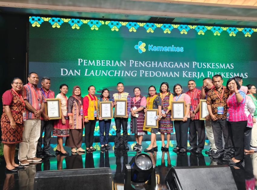 Berprestasi, NTT Terima Penghargaan dari Kemenkes RI