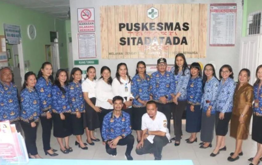 Pj Bupati Taput Solidkan Netralitas ASN & Pelayanan Optimal di Puskesmas Sitatada