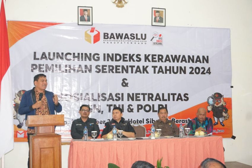 Bawaslu Ingatkan ASN Di Karo Untuk Netral Pilkada