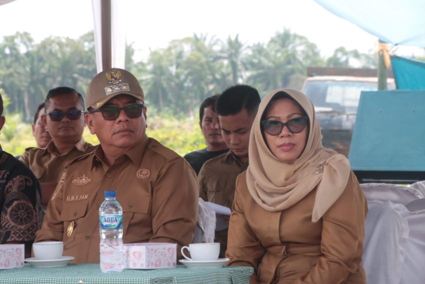 Jalan Desa Buho - Kebun Bandar Pinang Estate Kecamatan Bintang Bayu Segera Dibangun 