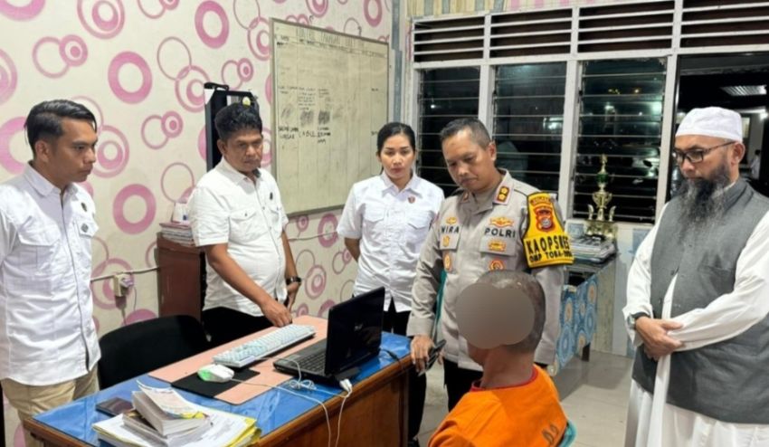 Berawal dari Curhat ke AKBP Wirya Prayatna, Polres Sidimpuan Tangkap Bapak Cabuli Putri Kandung