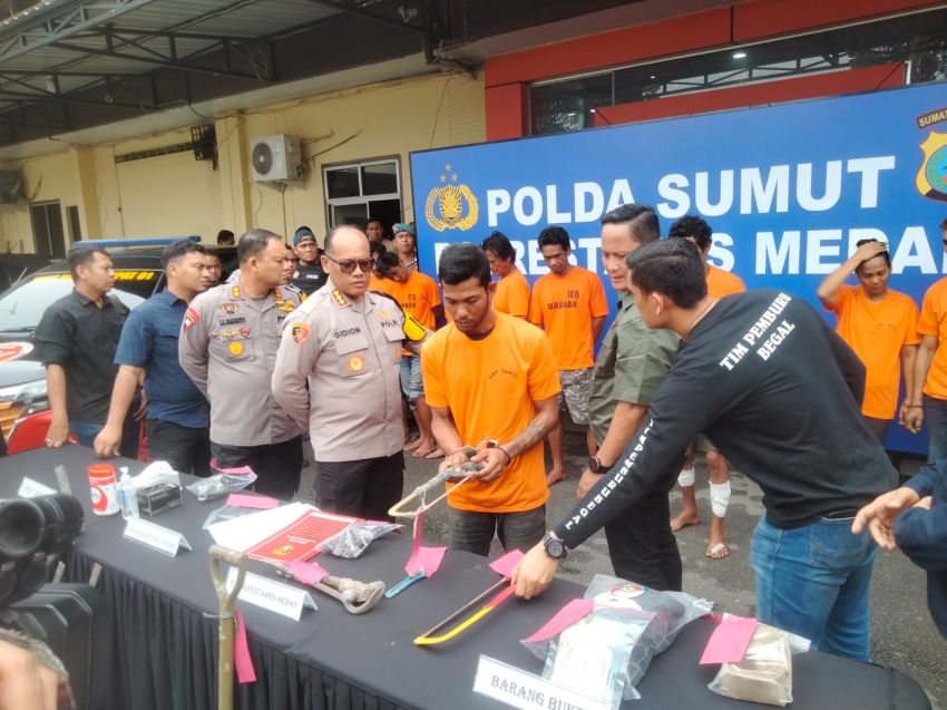 Dua Pelaku Jalanan di Medan Tertangkap Setelah Ditembak oleh Polisi