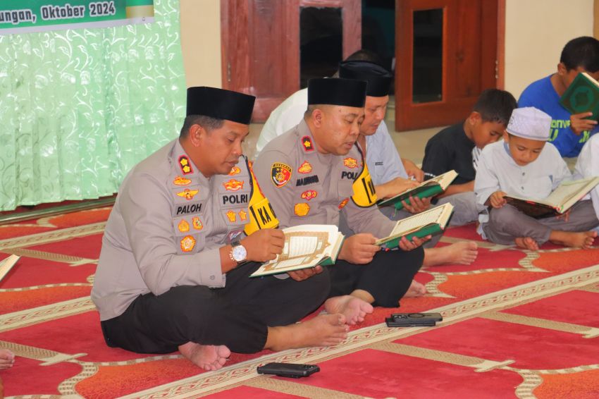 Wujudkan Pilkada Damai, Keluarga Besar Polres Madina Gelar Khataman Al-Qur'an 