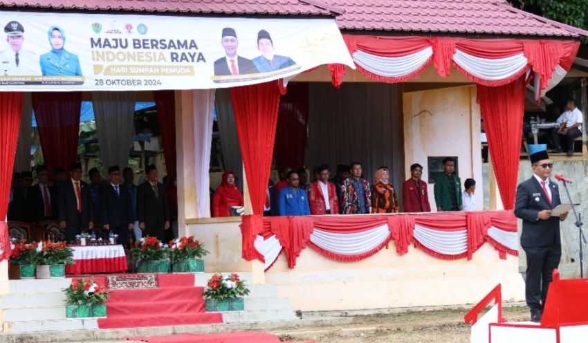 Pemkab Tapsel Gelar Upacara Peringatan Hari Sumpah Pemuda ke-96 Tahun 2024