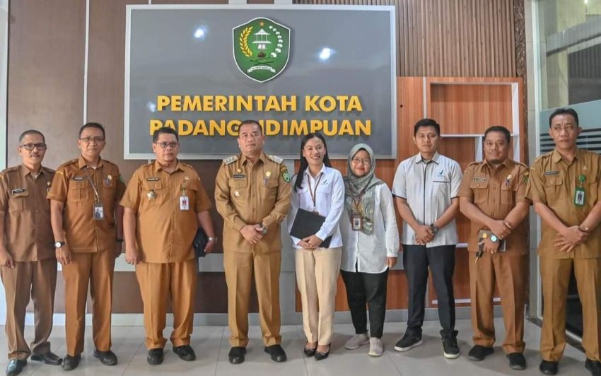 Rombongan Loka POM Kabupaten Toba Kunjungi Pj Wali Kota Padangsidimpuan