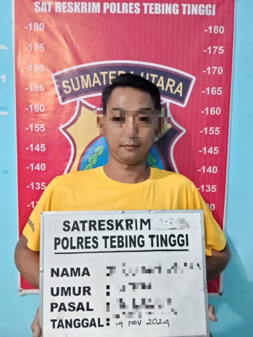 Sat Reskrim Polres Tebingtinggi Ungkap Perjudian Online, Seorang Pria Diringkus 