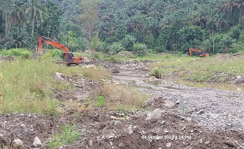 Marak Galian C Diduga Ilegal, Kades Pematang Labura : Tangkapkan Terus.