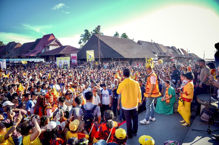 Kampanye Bobby Nasution di Nias Selatan Dihadiri 15 Ribu Massa