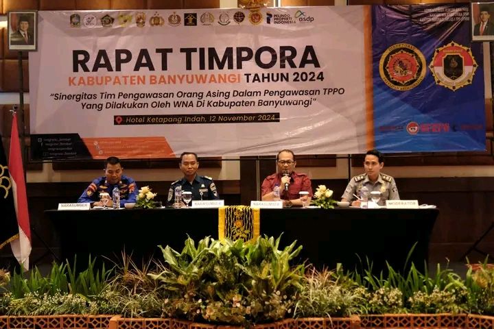 Cegah TTPO, Tim Pora Rapat Koordinasi di Banyuwangi Bahas Ini