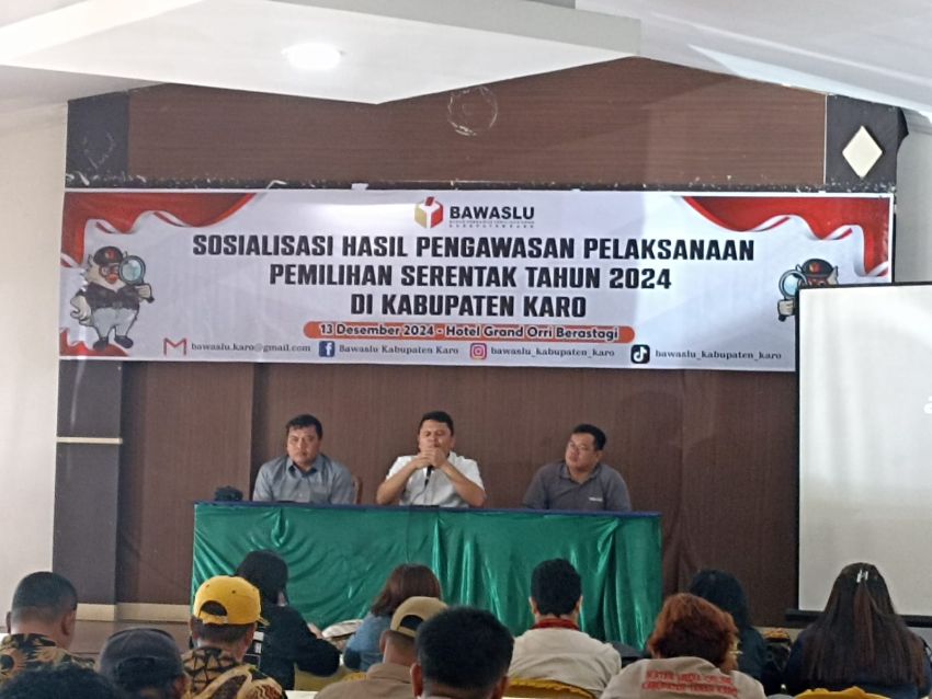 Bawaslu Karo Nyatakan Pilkada 2024 Sukses