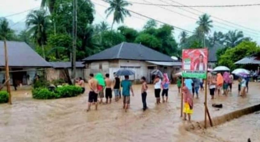 3 Desa Dan 1 Kelurahan Terendam Banjir Di Angkola Tantom Tapsel