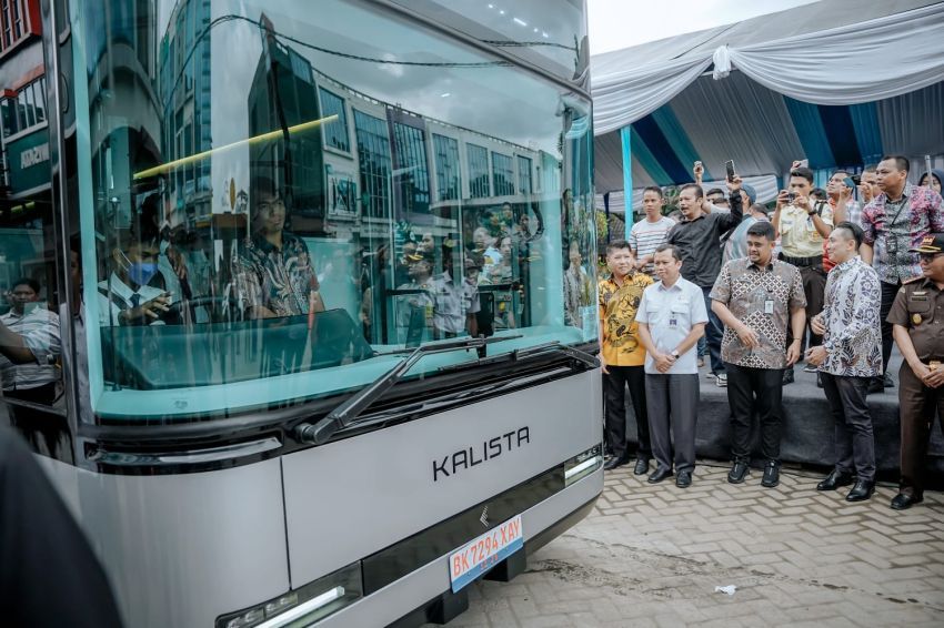 Bobby Nasution Uji Coba Bus Listrik, Mulai Dioperasikan Gratis