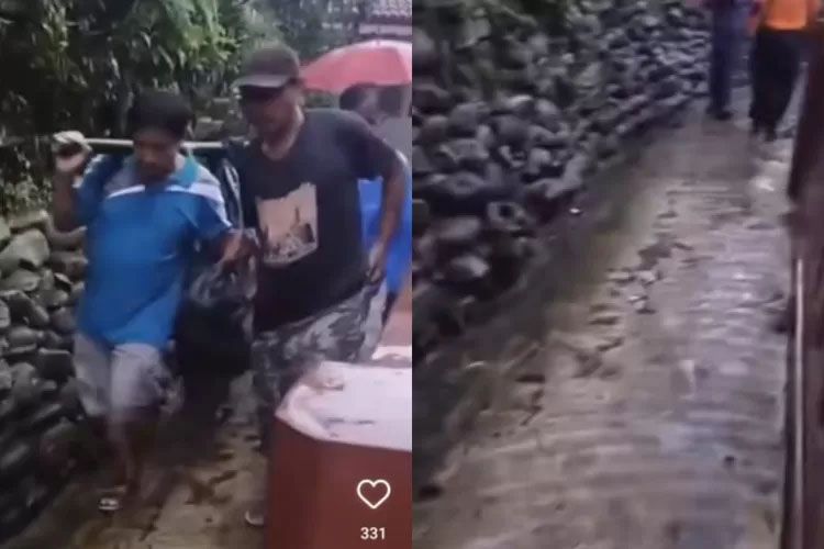 Longsor-Air Bah di Kabupaten Subang, Sejumlah Rumah Warga Terkena Dampak
