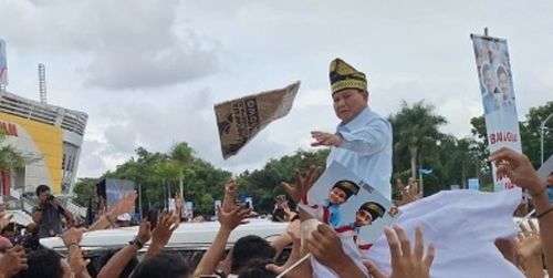 Prabowo Tampak Kesal Disentil Soal Tanah Ribuan Hektar: Dia Itu Pinter Apa Goblok Sih?