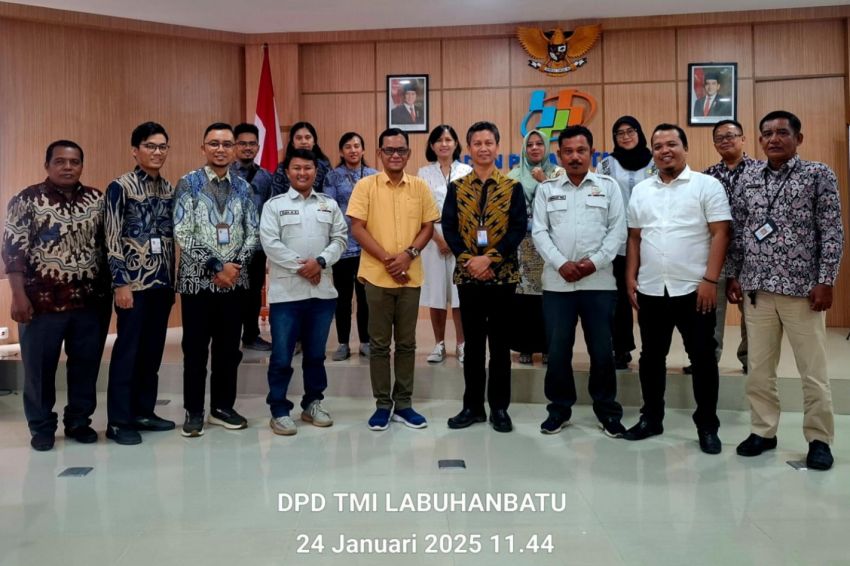 Dukung Ketahanan Pangan, BPS Labuhanbatu Siap Bersinergi Bersama DPD TMI Labuhanbatu