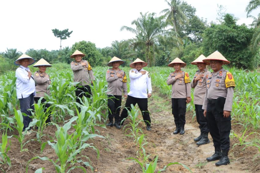 Giat Monev Ketahanan Pangan dan Senjata Api 10 Polres Jajaran Polda Sumut digelar di Sergai