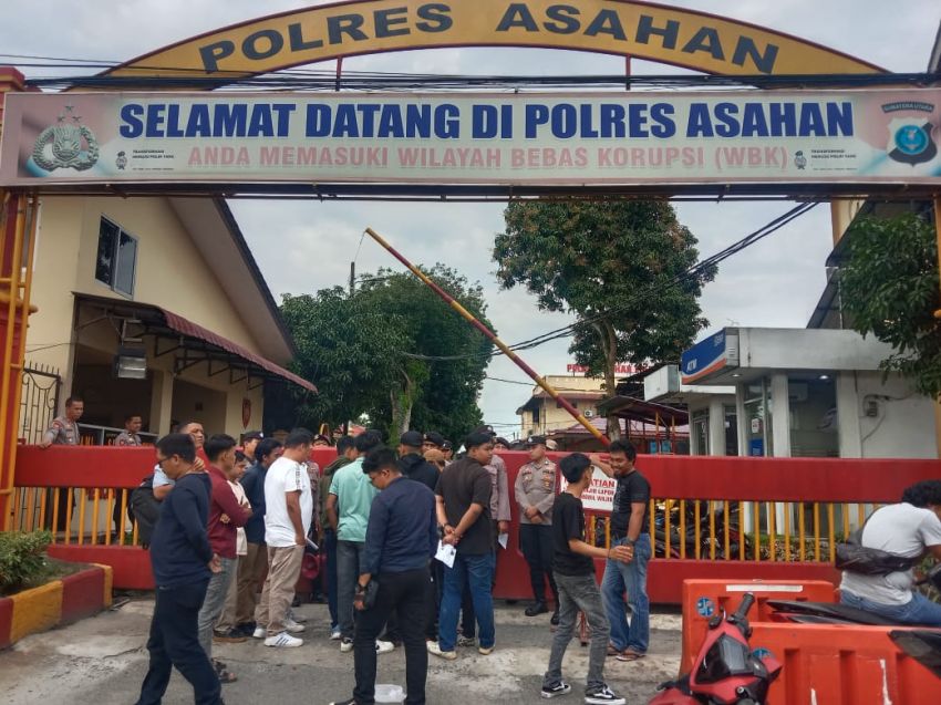 Dituding Pelihara Bandar Narkoba, KONTRA Demo Kasat Narkoba Asahan