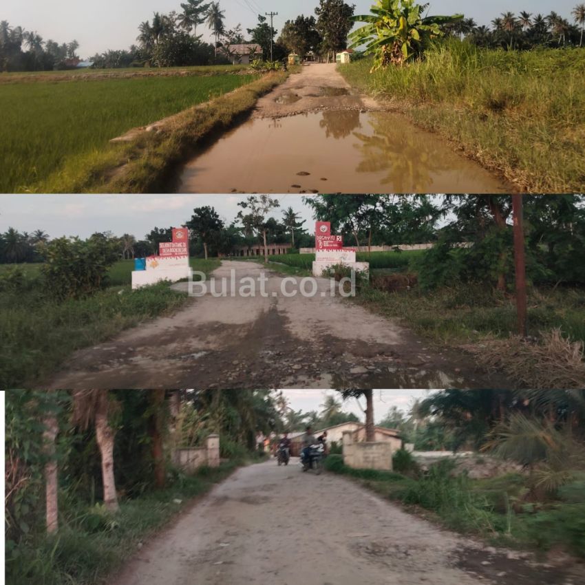 Jalan Penghubung Desa di Tanjung Beringin Sergai Masih Banyak yang Rusak