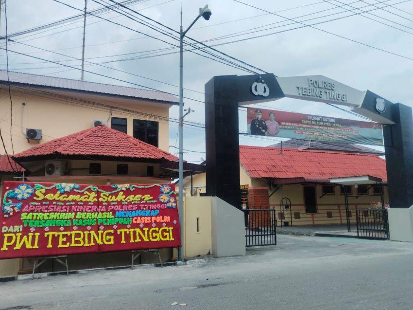 Sat Reskrim Polres Tebing Tinggi Diapresiasi, Tangkap Pelaku Penipuan Masuk Polri