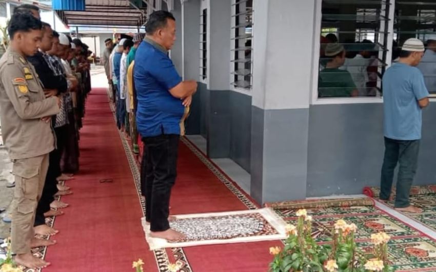 Sholat Jumat di Lapas Padangsidimpuan Berlangsung Khidmat