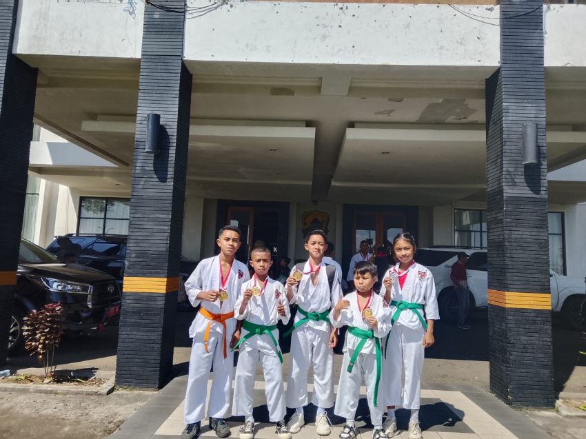 Prestasi Gemilang, Graha Pong Lale Raih Mendali Emas dan Perak Kejuaraan Virtual Kempo Nasional