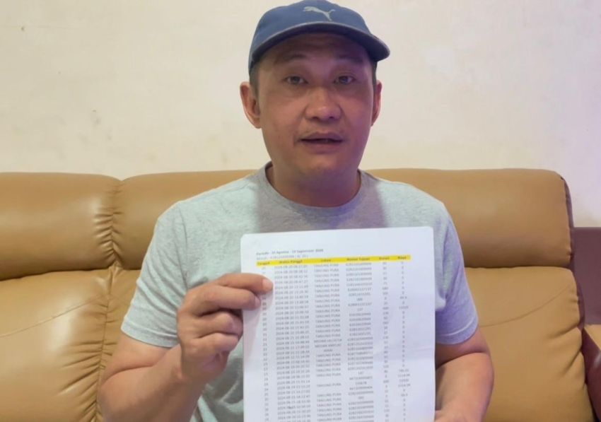 Usai Laporan di SP3, Vantony Huang Laporkan Petugas Provider Seluler Inisial S