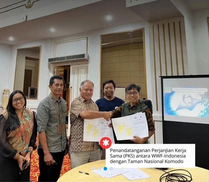 WWF Indonesia Hadir di TNK, Mengurus Laut, Masyarakat Lokal dan Wisata yang Berkelanjutan